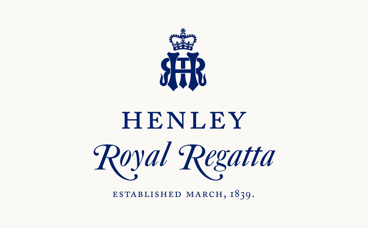 Henley Royal Regatta logo designed by Fitzroy and Finn