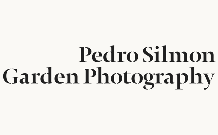 Pedro Silmon Garden Photography logo designed by Fitzroy and Finn