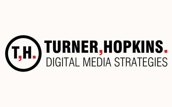 Turner, Hopkins. logo designed by Fitzroy and Finn