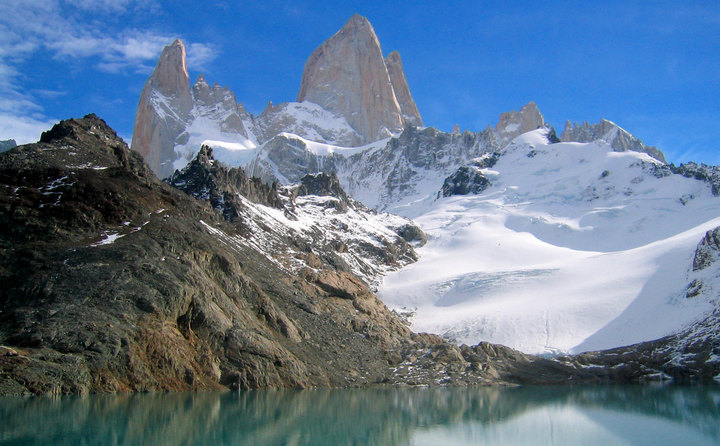 Laguna de Los Tres, Monte Fitz Roy, Patagonia, Argentina.