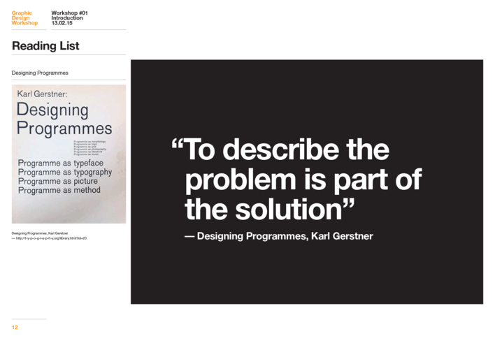 Graphic Design Workshop Graphic Design Workshop