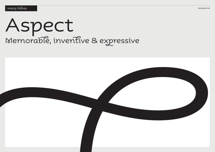 Jeremy Tankard Typography type specimen Jeremy Tankard Typography type specimen