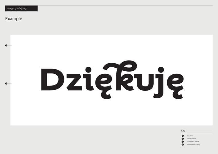 Jeremy Tankard Typography type specimen Jeremy Tankard Typography type specimen