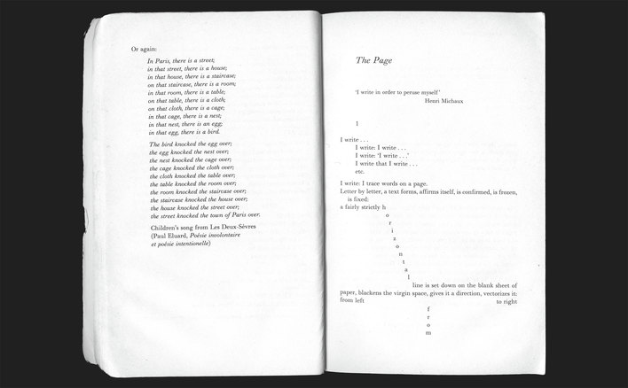 Georges Perec, Species of Spaces and Other Pieces (1974)