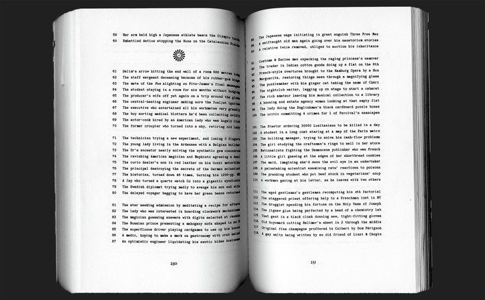 Georges Perec, Life A User's Manual (1978)