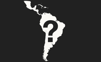 Question Mark on South America